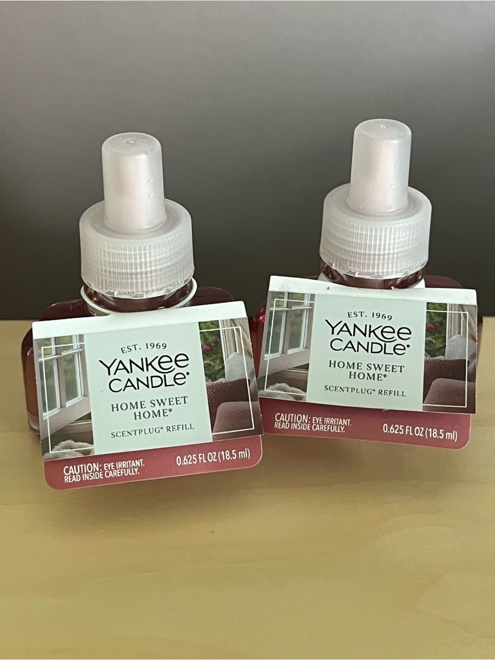 Two New Yankee Candle Home Sweet Home Plug In Scented Refills